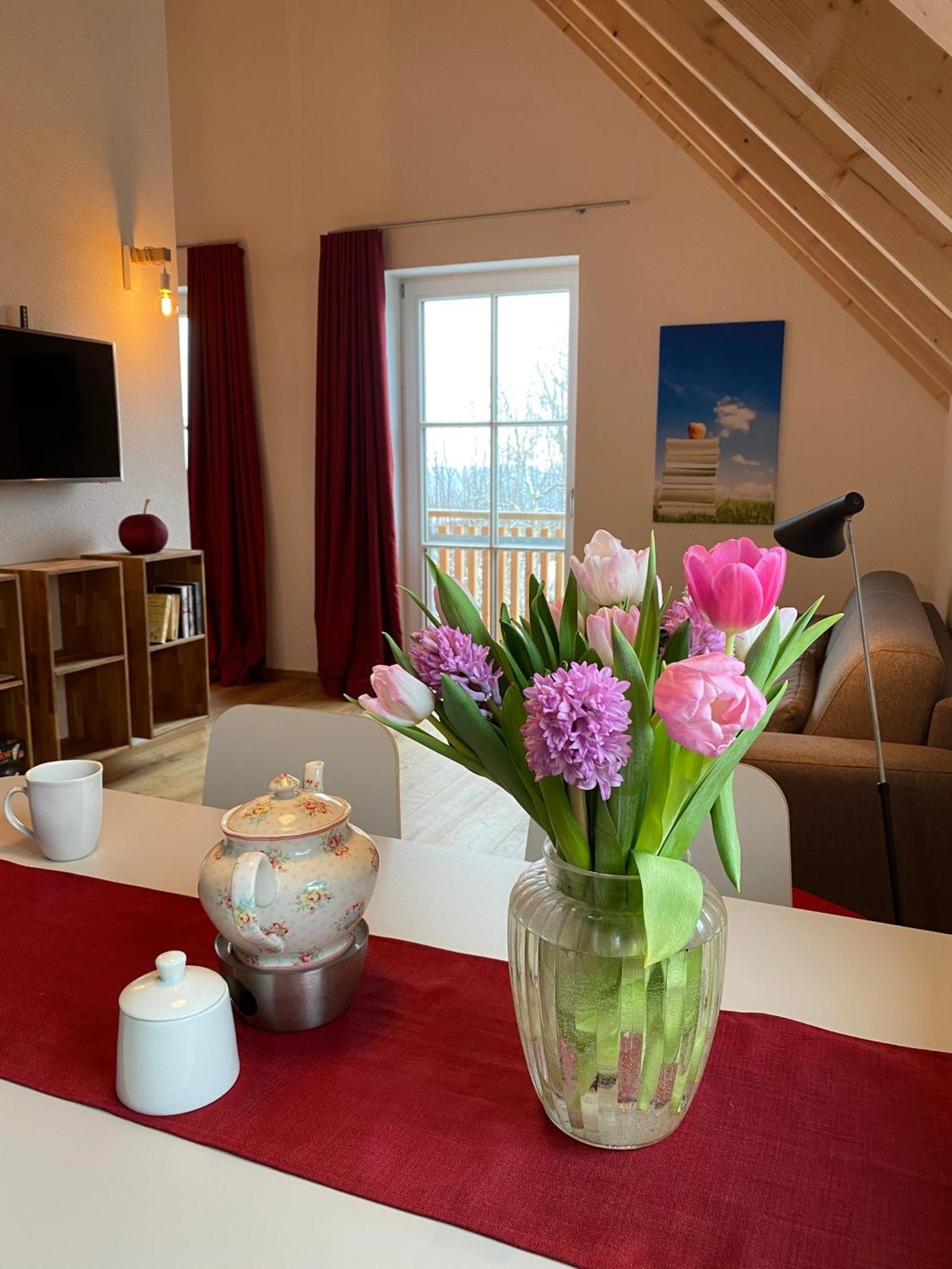 Ferienwohnung Apfelkroenchen Spiegelberg Exteriör bild
